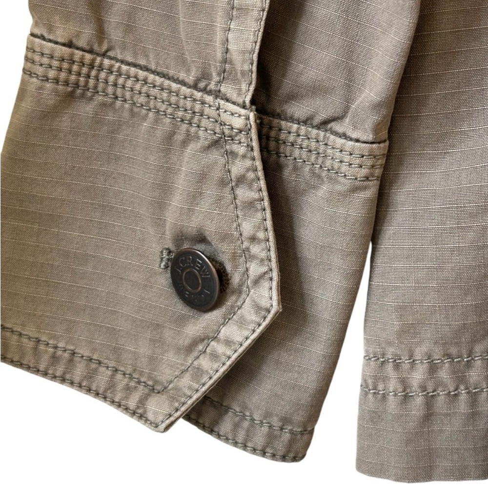 Jcrew Chino khaki green Military jacket size small - Picture 4 of 5